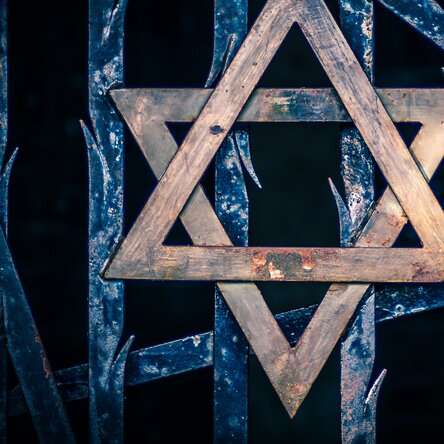 Dachau Davidsstern Gitter